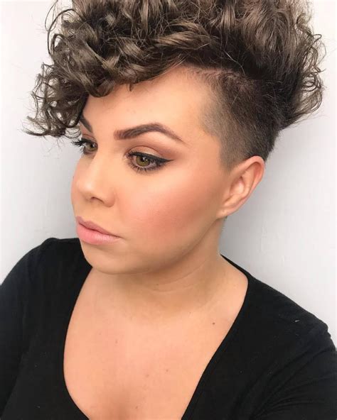 undercut locken frau|undercut frisuren frauen.